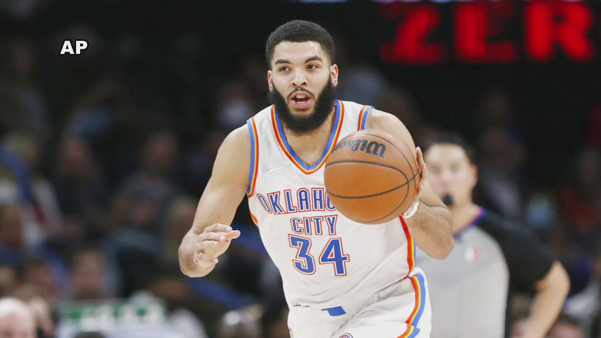 Williams is taking to the court with the Oklahoma City Thunder to try and take home the team's first championship.