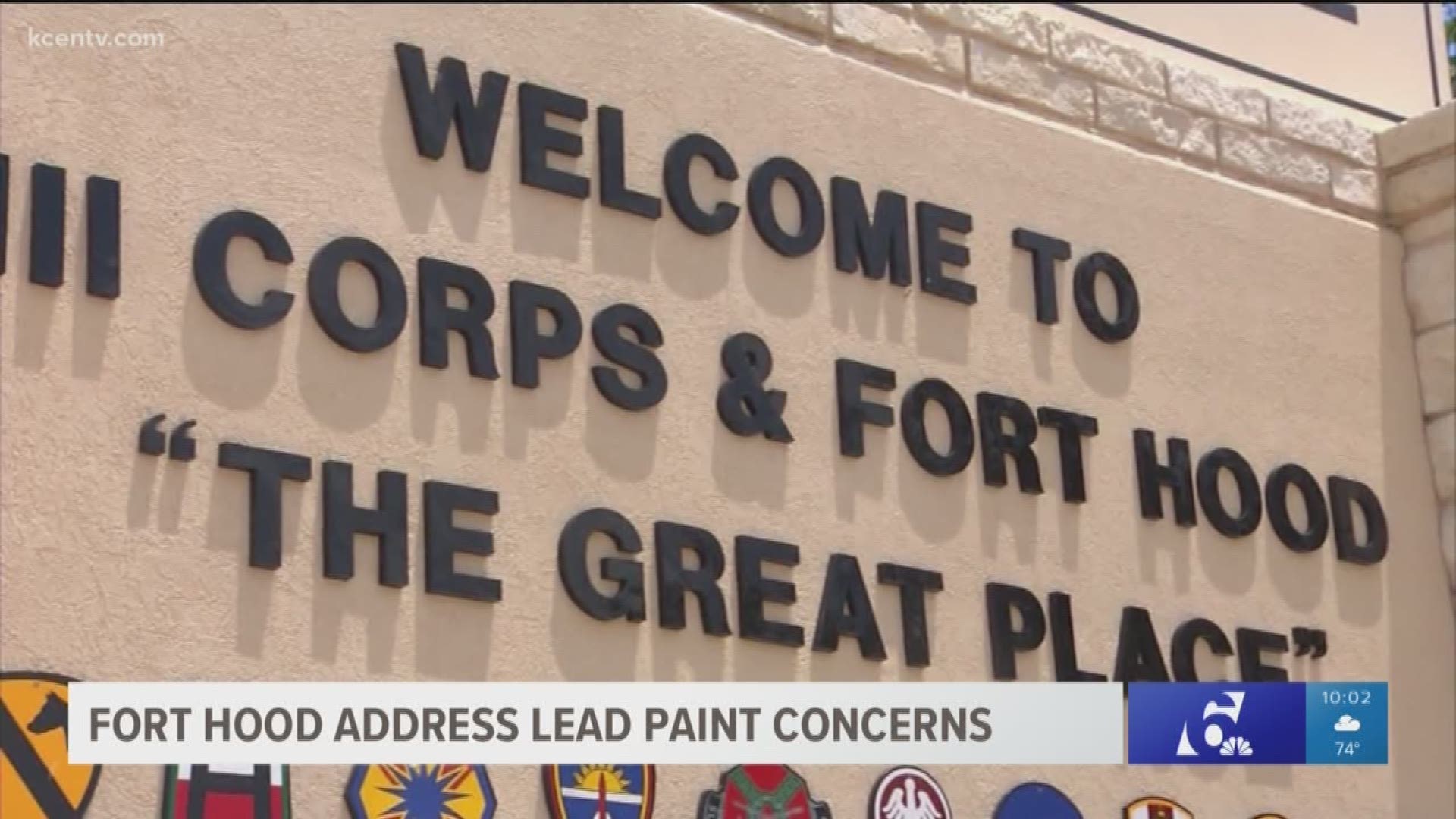 Following a Reuter's magazine article U.S. army bases are hosting town halls to talk about lead paint in homes