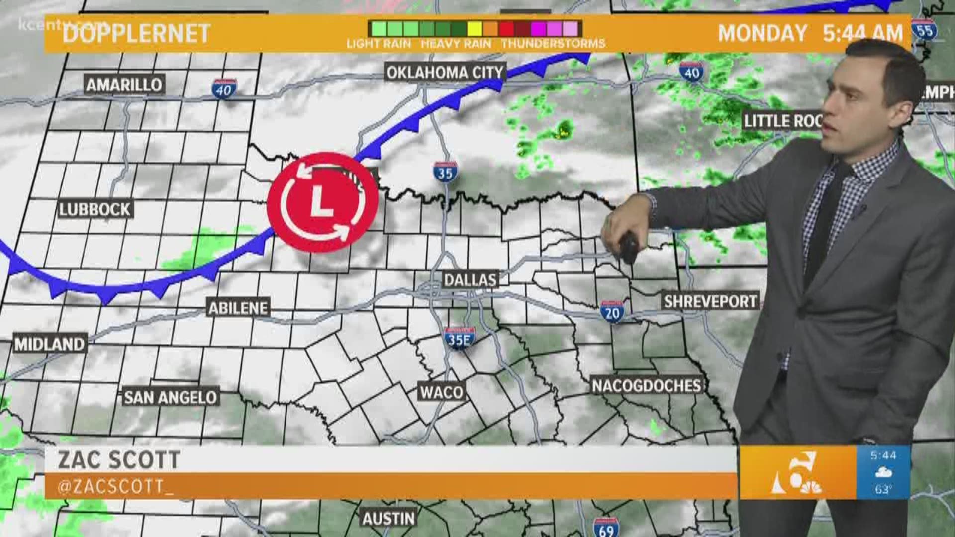 Your local weather forecast, updated daily by the KCEN Weather Team.