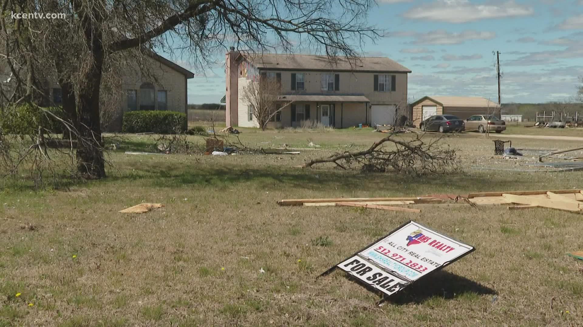 After the storm on Monday, the Jarrell community is trying to pick up the pieces.