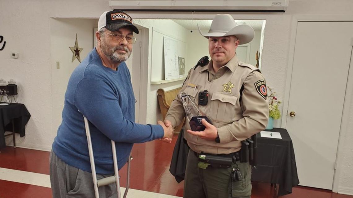 Falls County Sheriff Deputy honored after another deputy's death