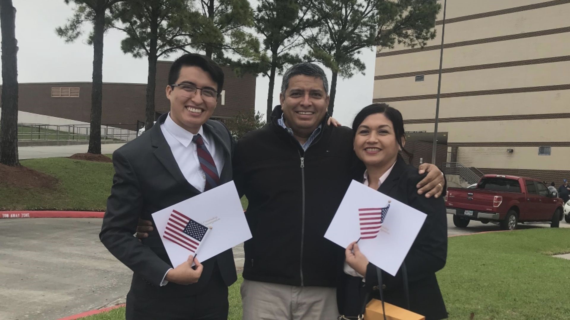 According to the Department of Homeland Security, about 700,000 people become naturalized U.S. citizens every year over the past few years.