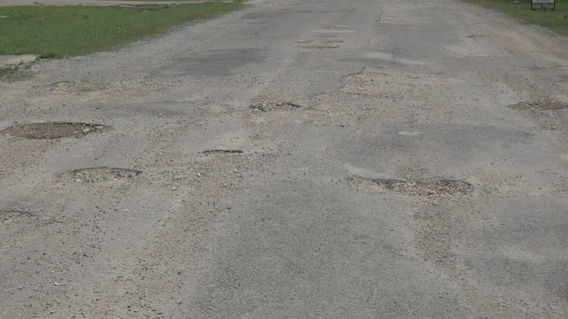 Driving around Robinson hasn't been easy for residents as potholes can be seen and felt on may roads in town.