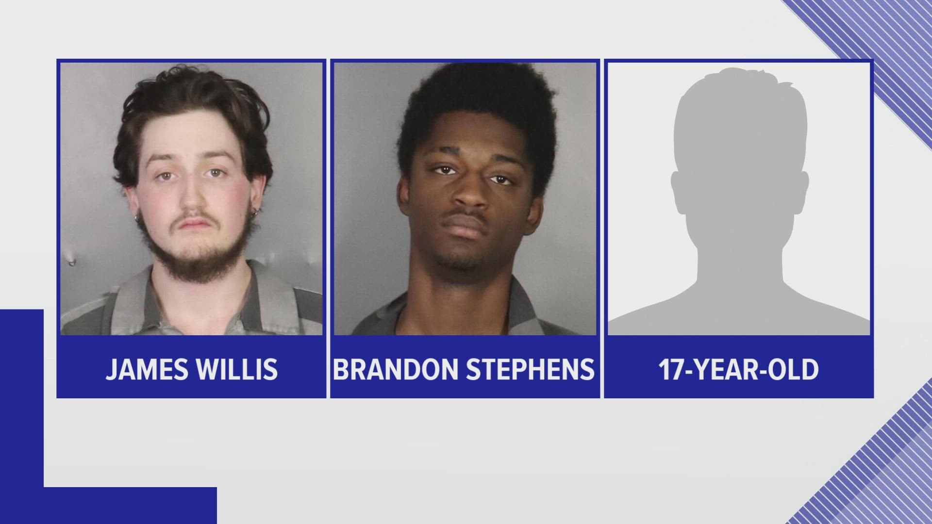 Waco PD arrested 18-year-old James Keylan Willis and 19-year-old Brandon Xavier Stephens for their alleged role in Stanley Wilcox's death.