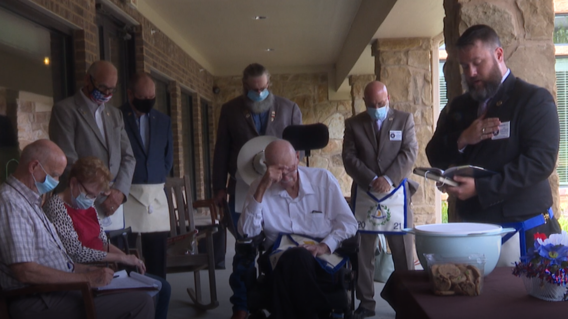 WWII vet honored Saturday in Belton for work as a freemason - Vimarsana News