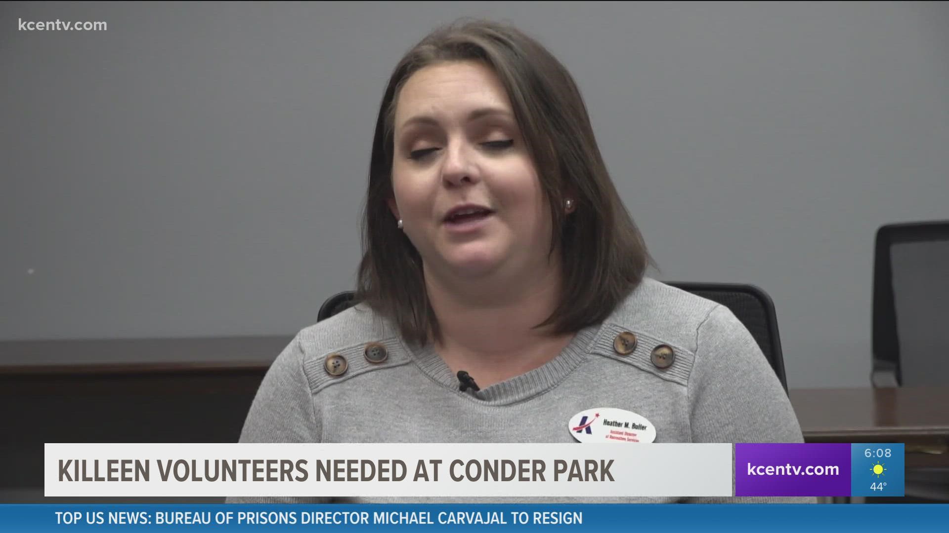 Killeen's Conder Park is in need of some lovin' for Love Your Park Day. The city is looking for volunteers for park restoration.