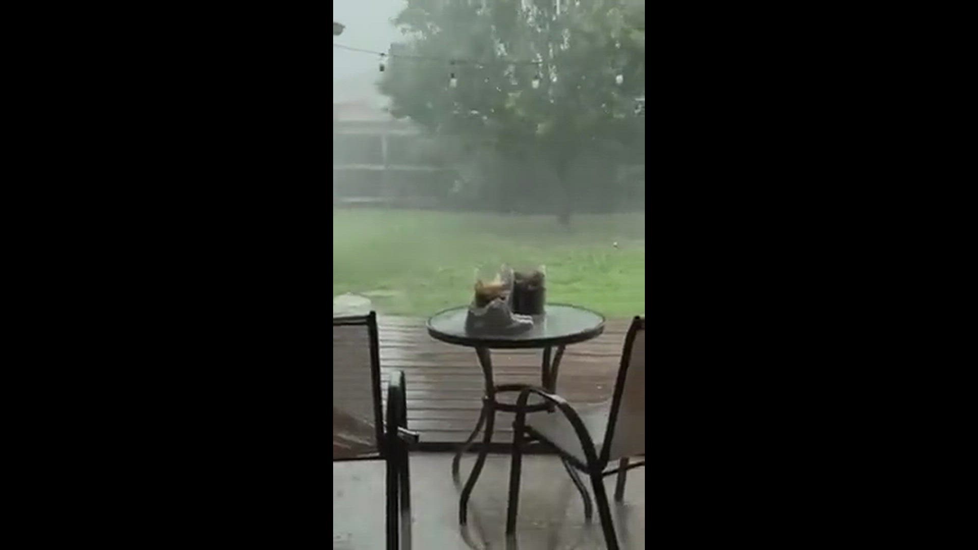 Heavy rain sweeps through Killeen during storm
Credit: Valerie King