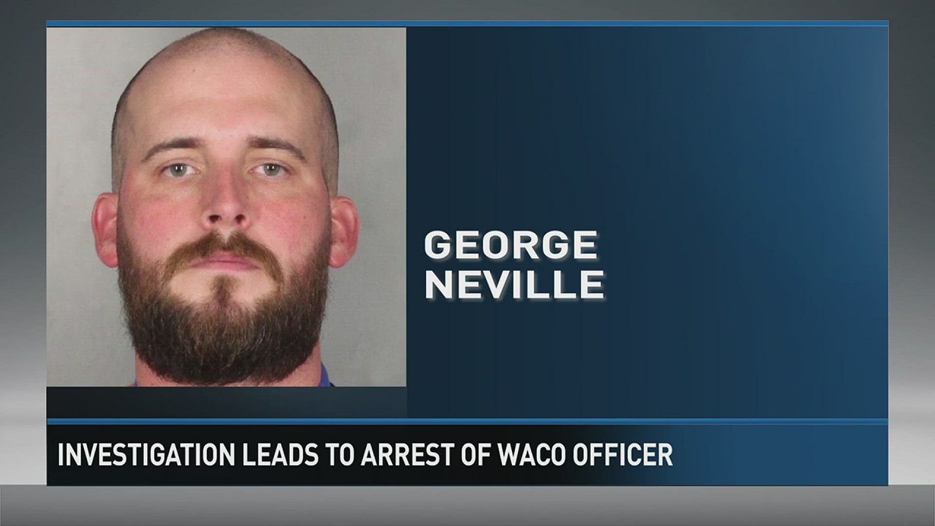 A Waco police officer was placed under arrest after a criminal investigation.