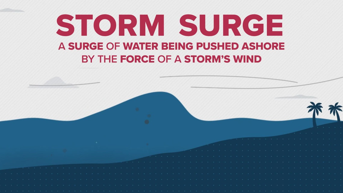 Hurricane storm surge science