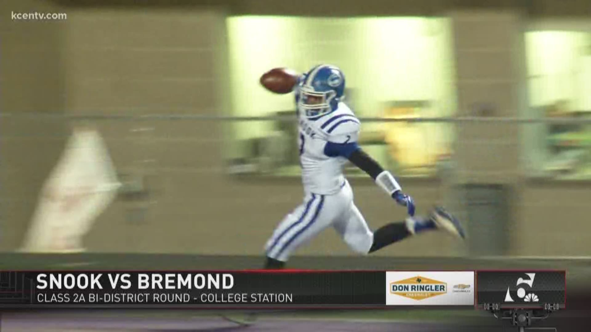 Snook had more firepower in this shootout as they secure a 36-34 win over Bremond.