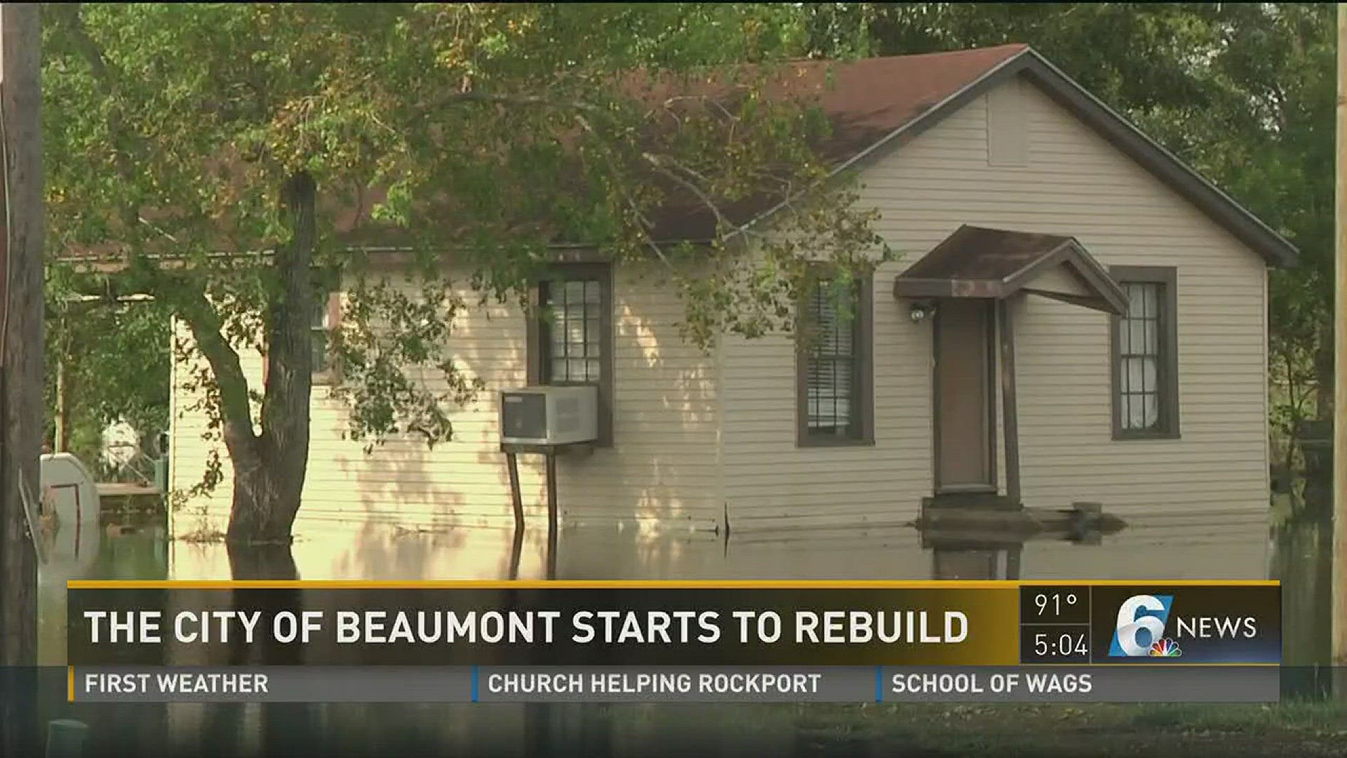 The City of Beaumont starts to rebuild