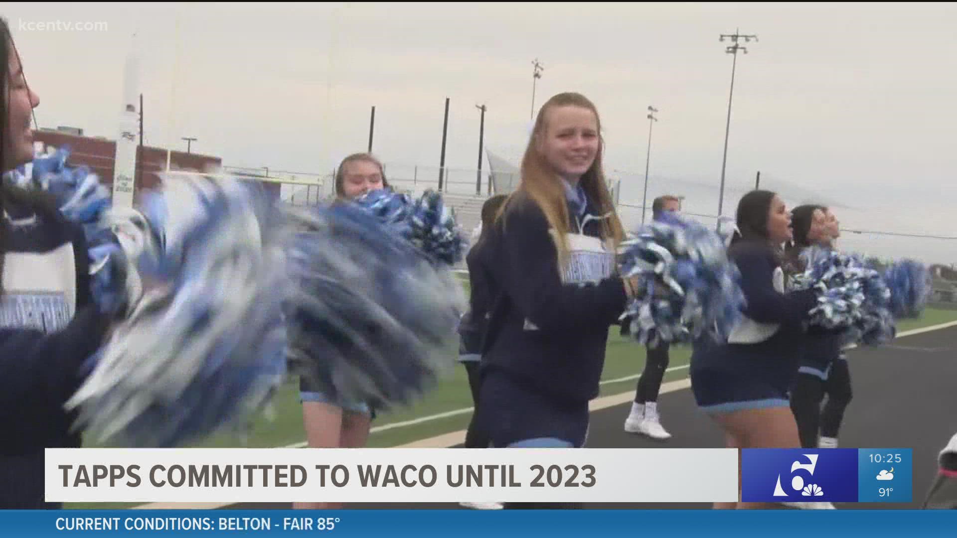 The Texas Association of Private and Parochial Schools announced Waco as the host city for state championships for the next few years.