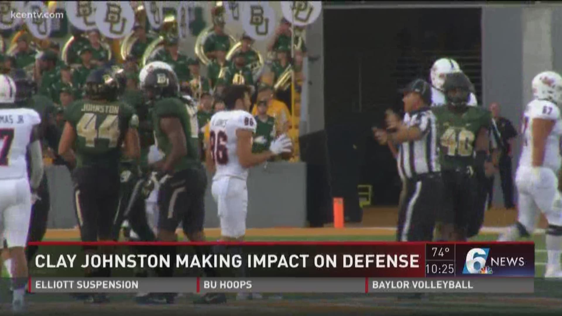 Clay Johnston making impact on defense