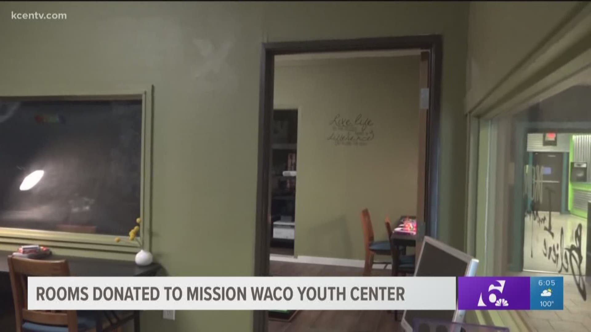 Mission Waco rooms donation