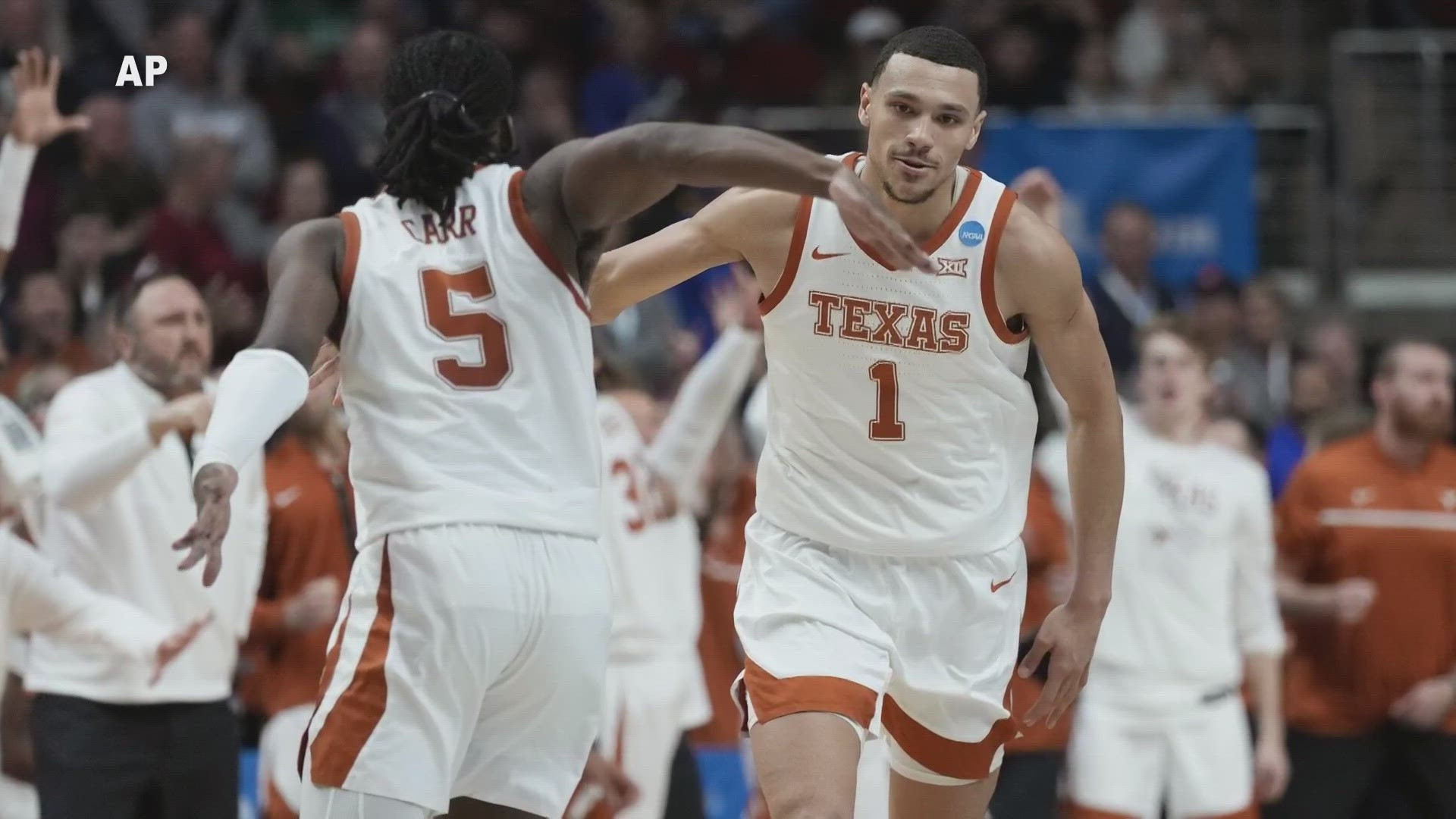 John Morris gives updates on the Big 12 teams still alive in college basketball's biggest tournament.