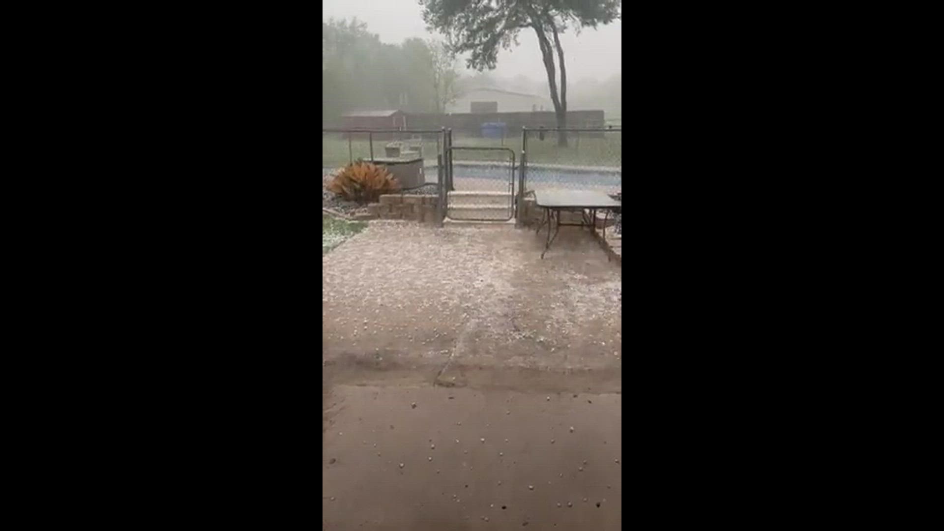 Hail in Killeen
Credit: Pam Timmerman