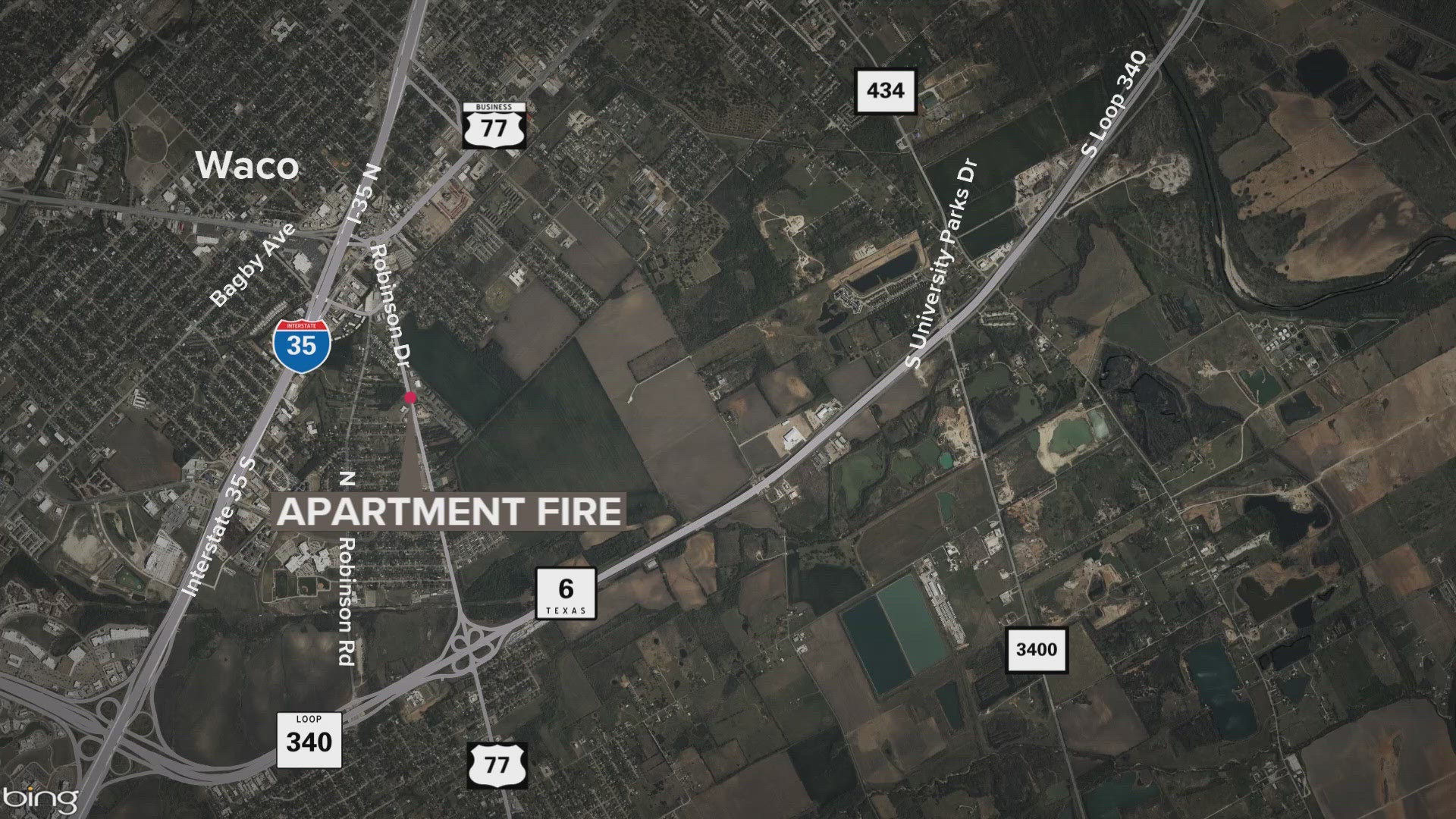 The fire occurred late Saturday night.