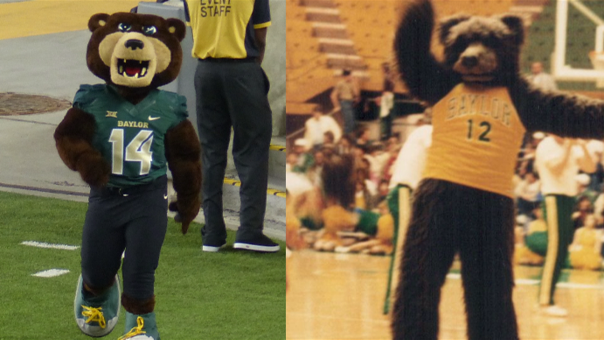 Andy Spencer and his daughter, Deanna, played a pivotal role in creating Bruiser and Marigold. The two mascots that represent Baylor University.