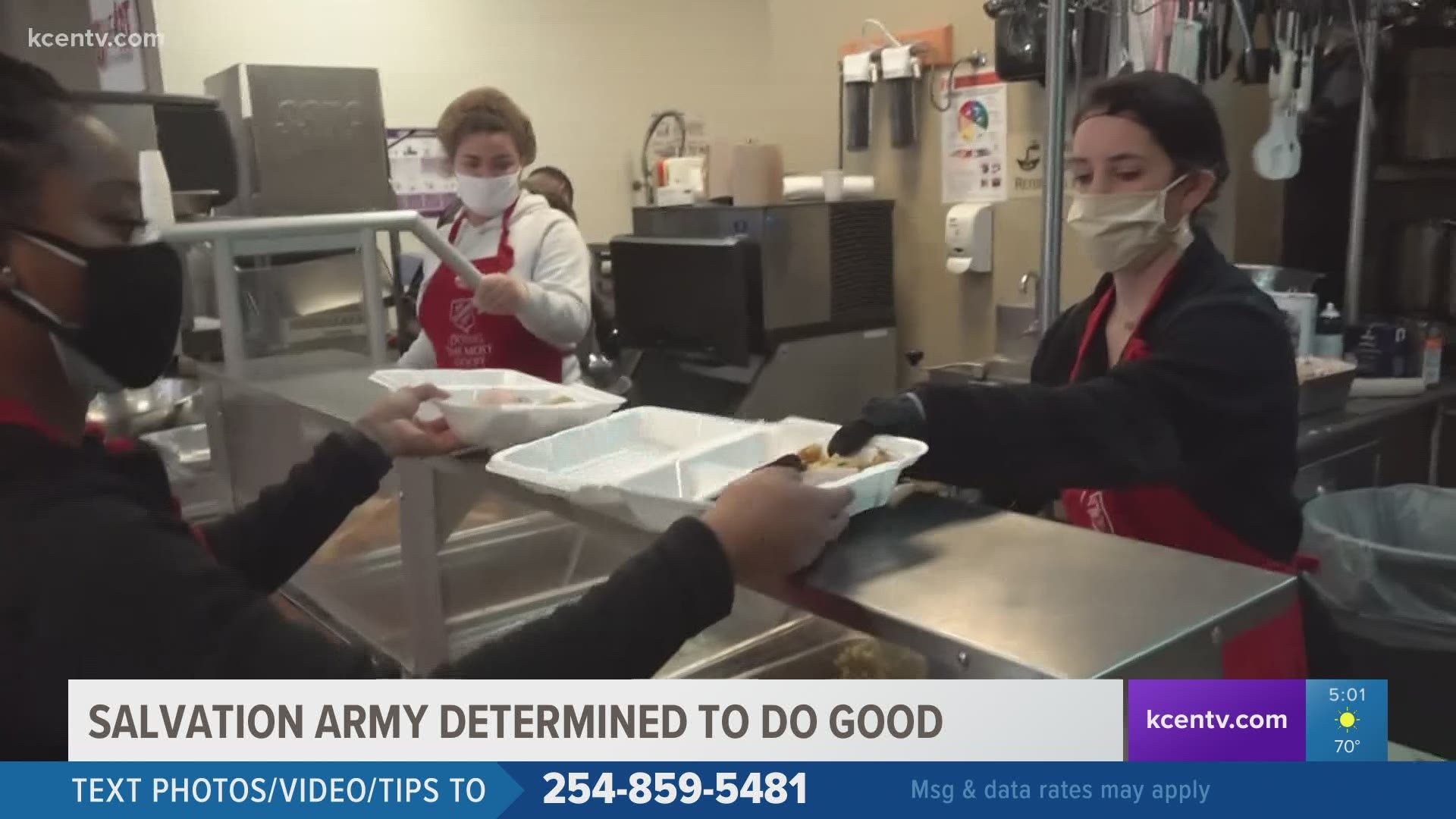 The Salvation Army was determined to host a Thanksgiving meal. Although they faced the uncertainty of the pandemic and economic challenges, up to 300 people were fed