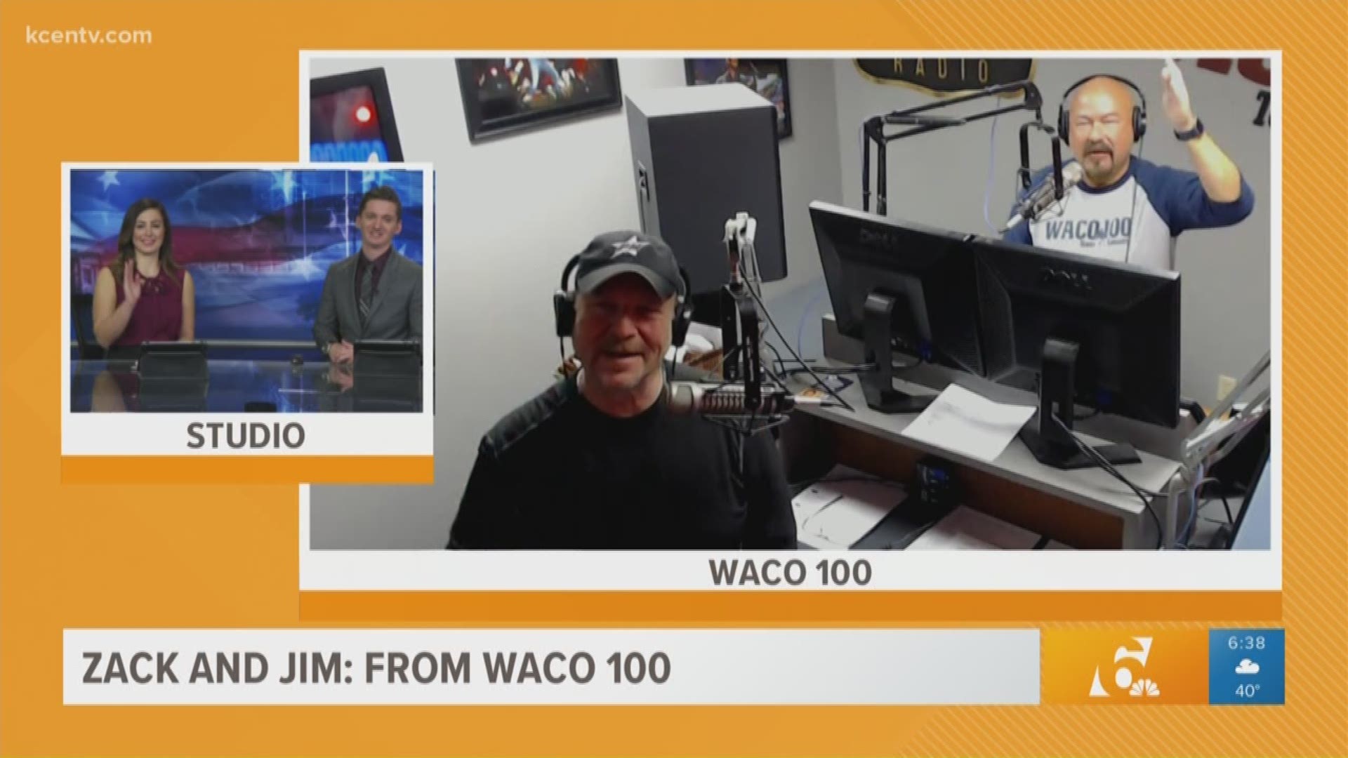 Zack & Jim from Waco 100 join Texas Today.