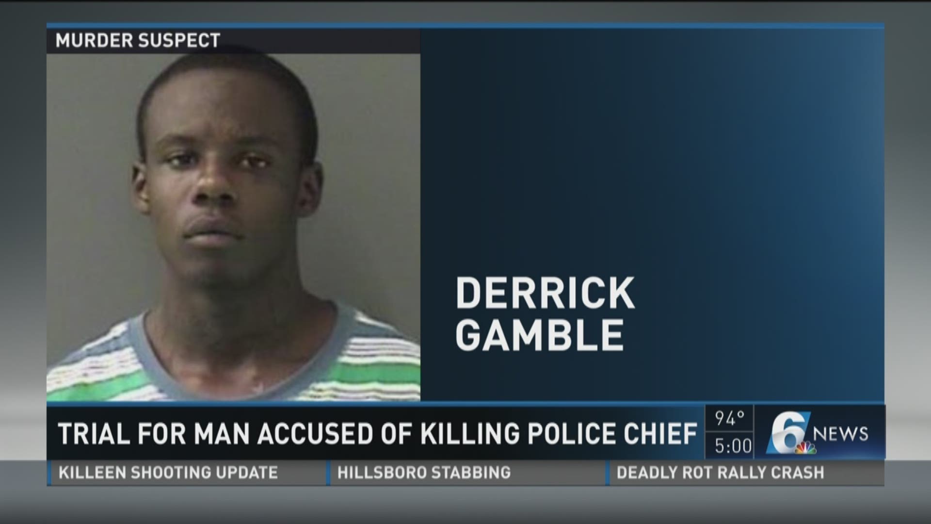 Trial for man accused of killing Marlin Police Chief begins