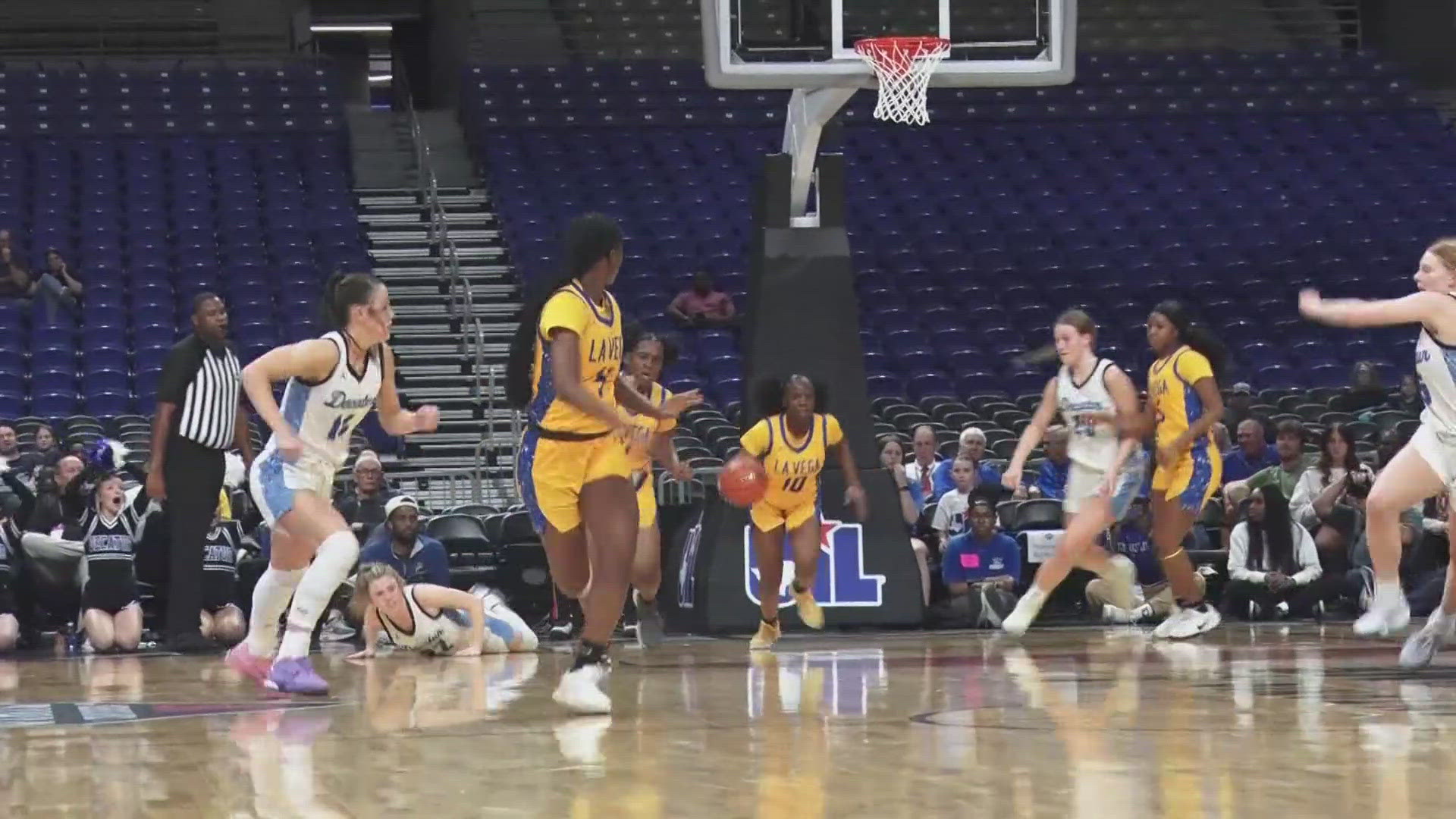 The Lady Pirates were hoping for a three-peat after winning the last two state title games.