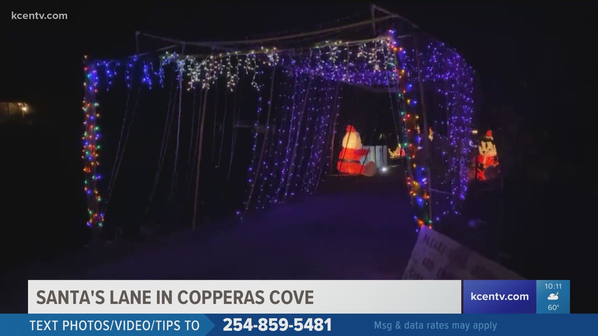 Copperas Cove family creates Christmas light display