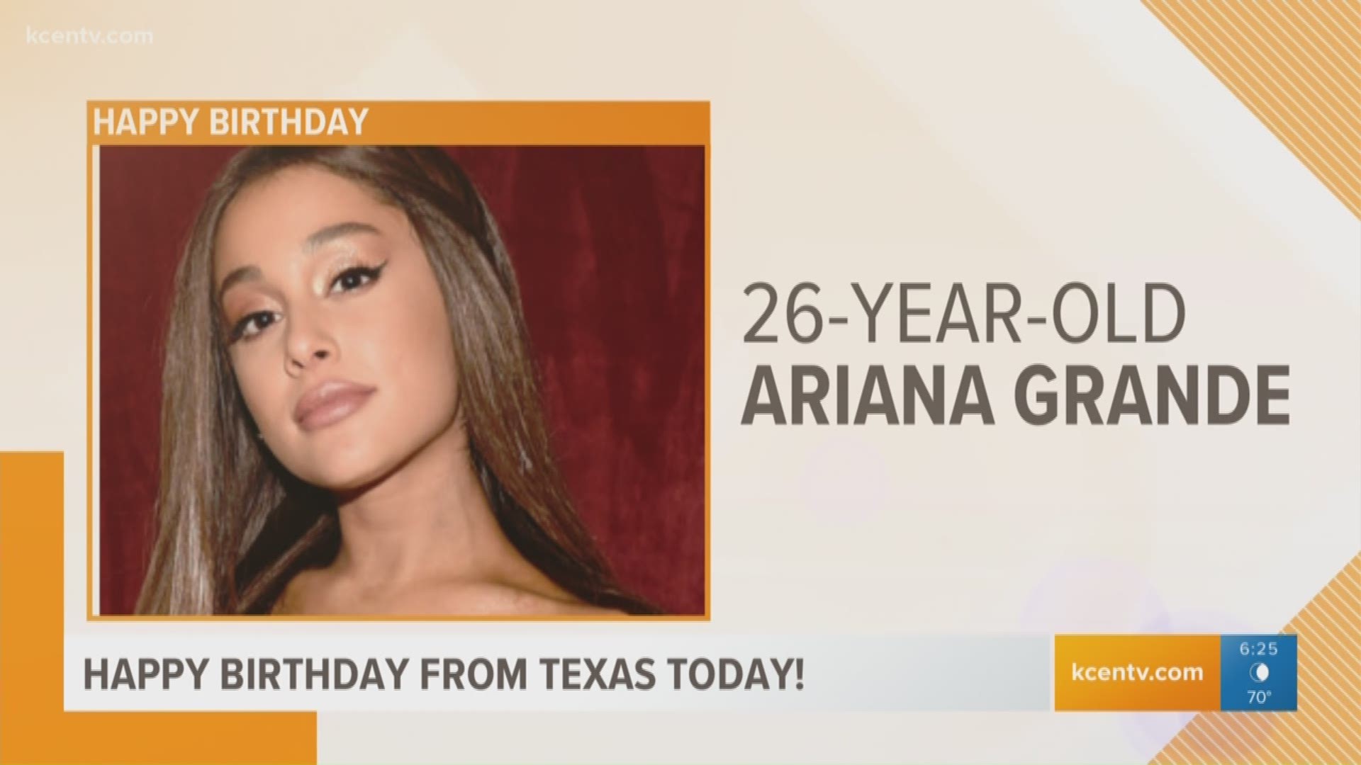 Happy birthday to Ariana Grande and all the Central Texans born on June 26!
