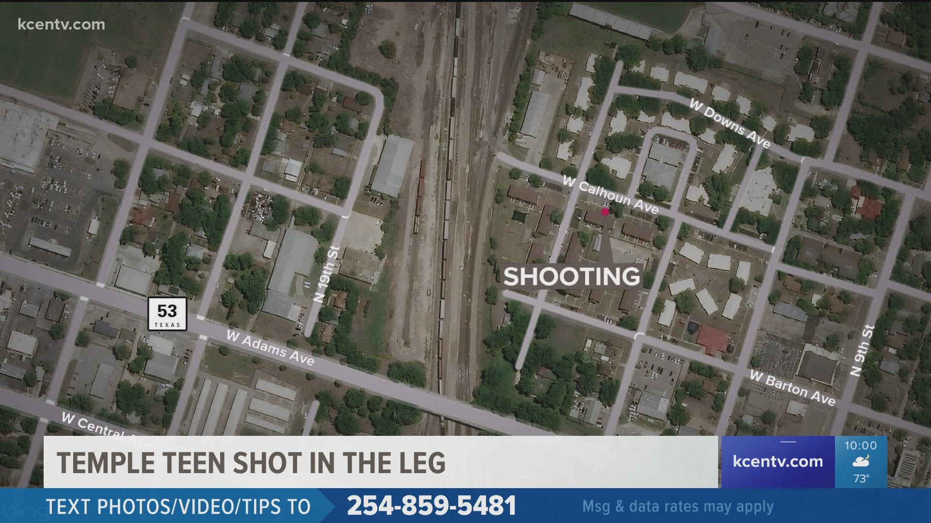 The teen said after being shot at by someone in a vehicle, he ran through the area where another person appeared and shot him in the leg.