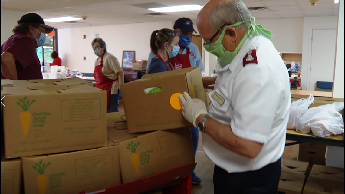 Waco organizations host Food Pantry Day for seniors