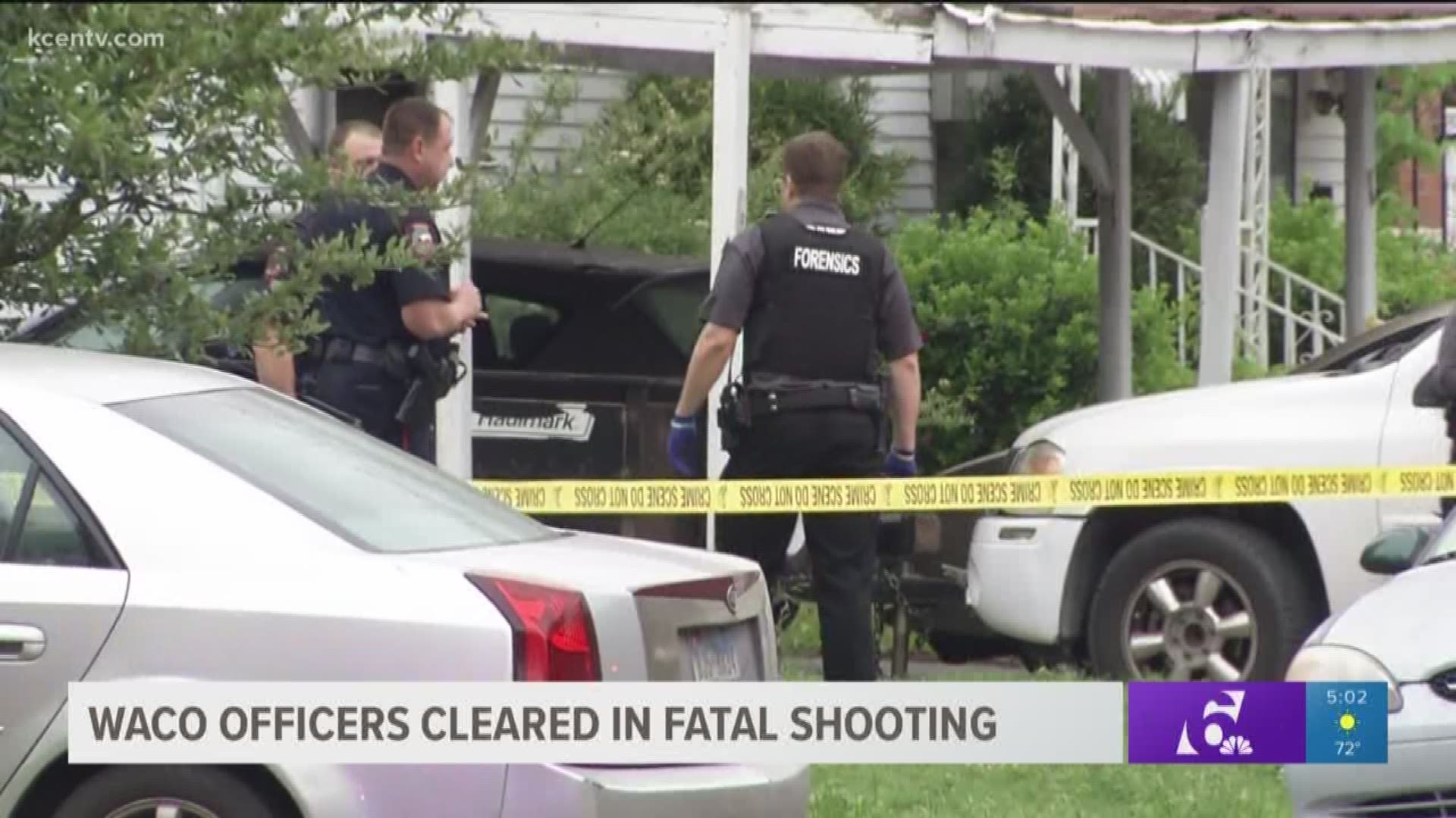An update on a fatal officer-involved shooting in Waco.