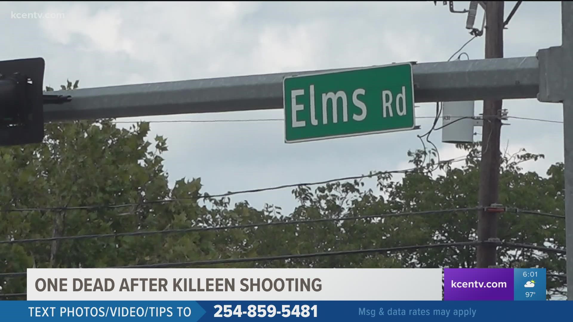 Police responded to the shooting in the 4300 block of S. Fort Hood Street just before 2:50 a.m. Two suspects were arrested while trying to leave the scene.