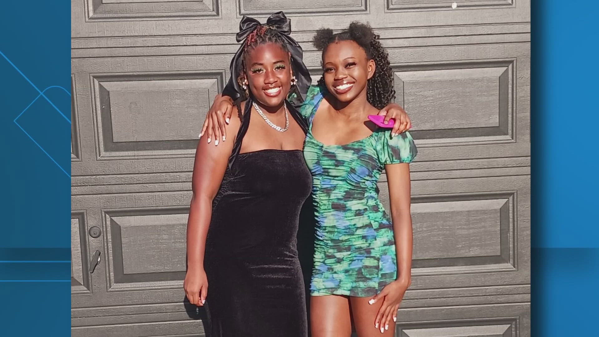 Best friends 15-year-old Jaelanni Baity and 14-year-old Nyree Jones were hit and killed by a motorcycle on May 26.