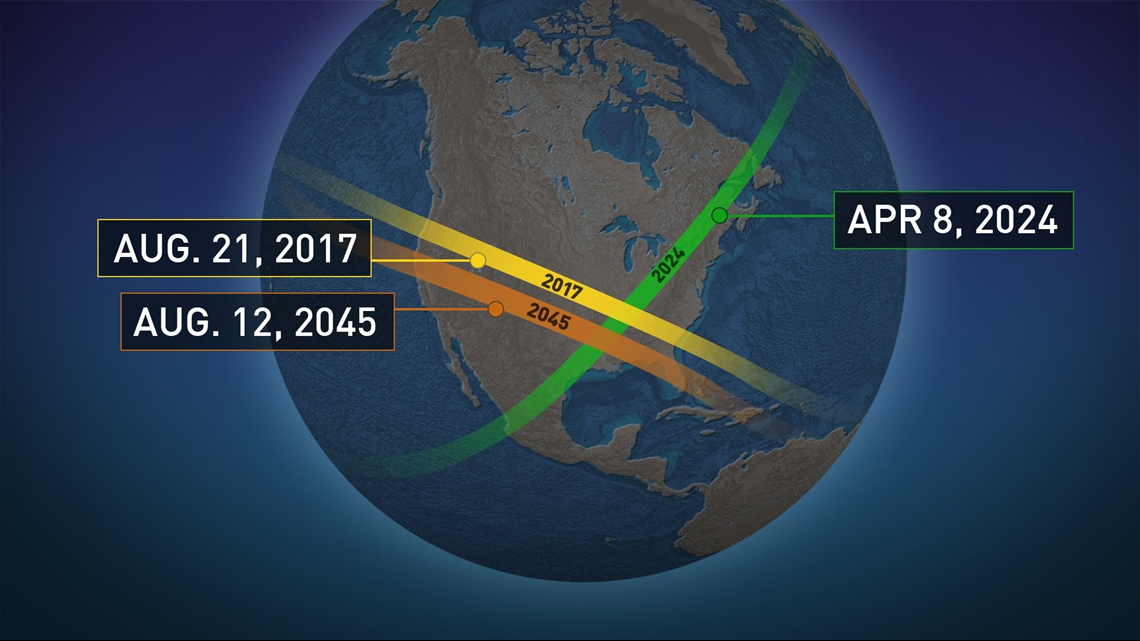Mark your calendar for the next solar eclipse in 2024!