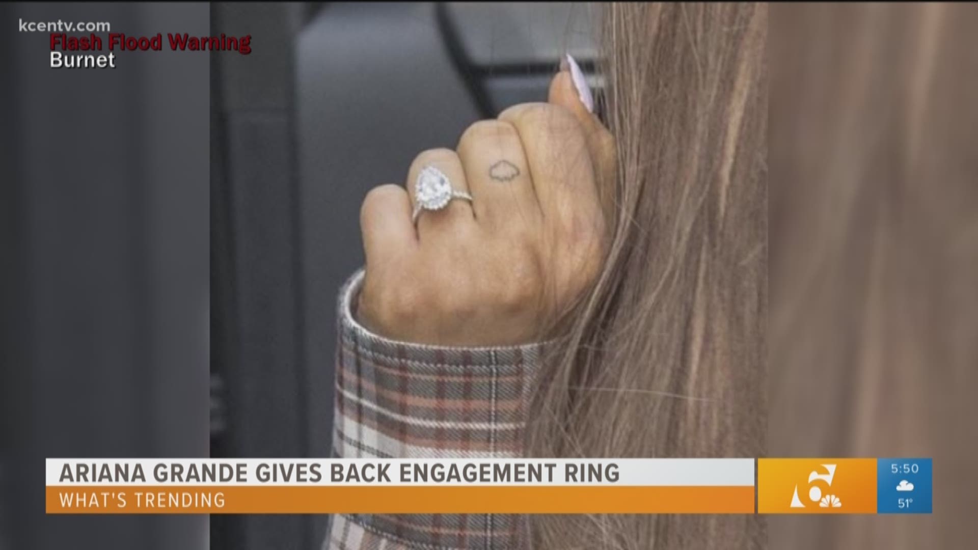 Ariana Grande gives back ring, Post Malone goes undercover, and Lady Gaga is engaged.