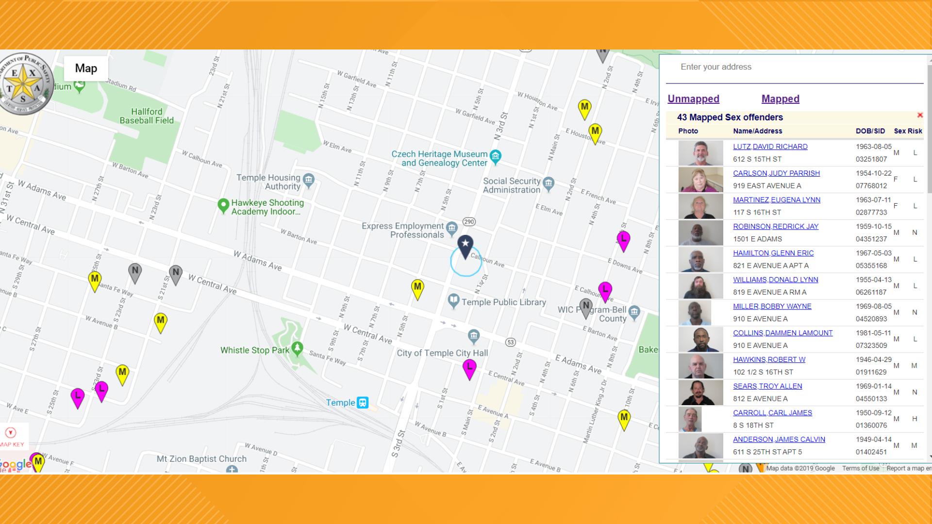 Find where registered sex offenders live in your area | kcentv.com