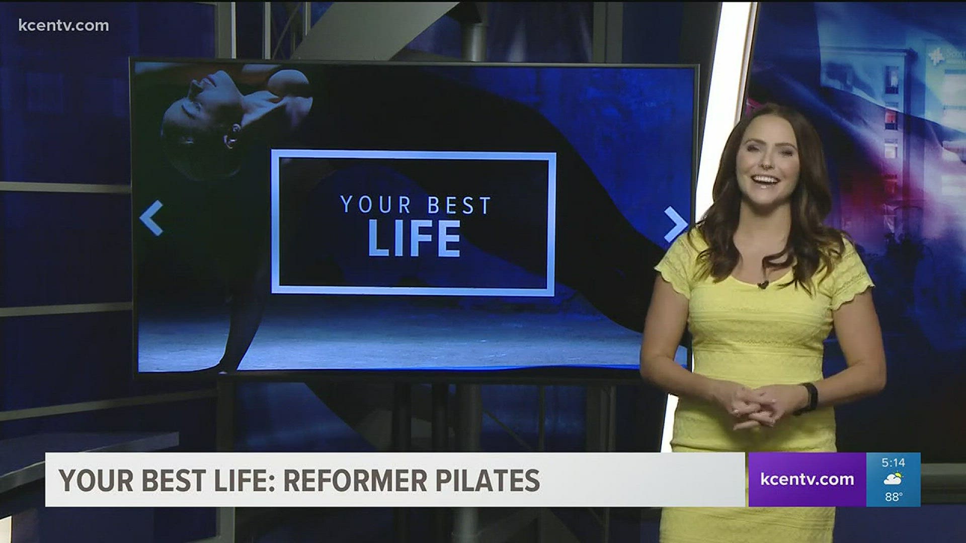 Leslie Draffin tries a reformer Pilates class