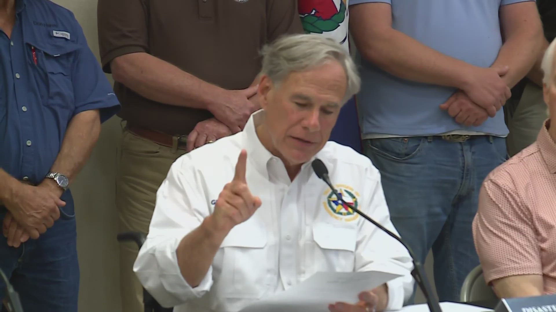 Gov. Abbott, state officials detail the latest surrounding catastrophic flooding in Texas.