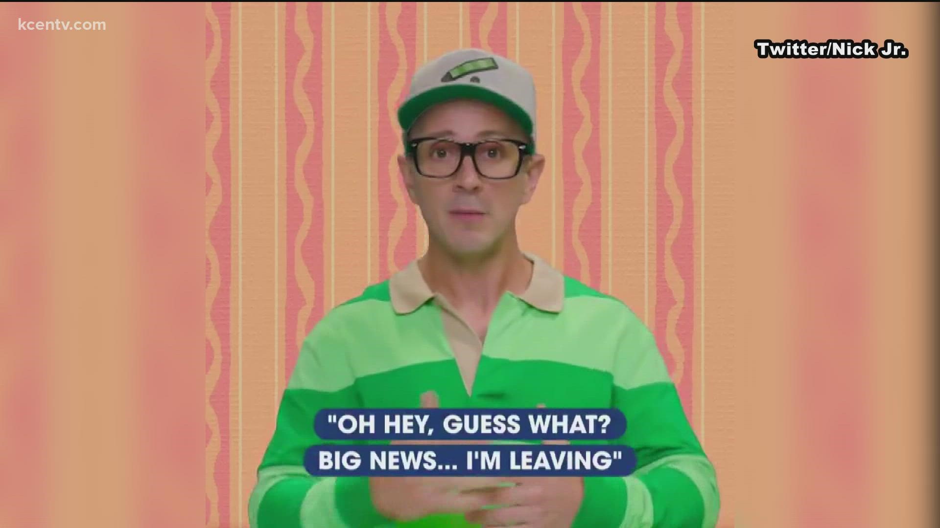 Nick Jr. took to Twitter to share a message about the former host leaving for college