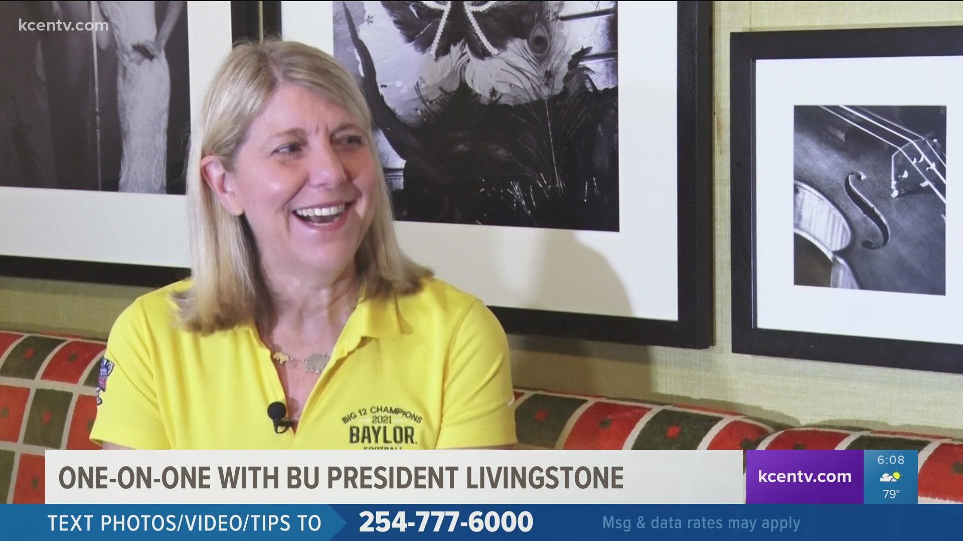 Niki Latterulo is in New Orleans for the Sugar Bowl as she interviews Baylor President Linda A. Livingston.