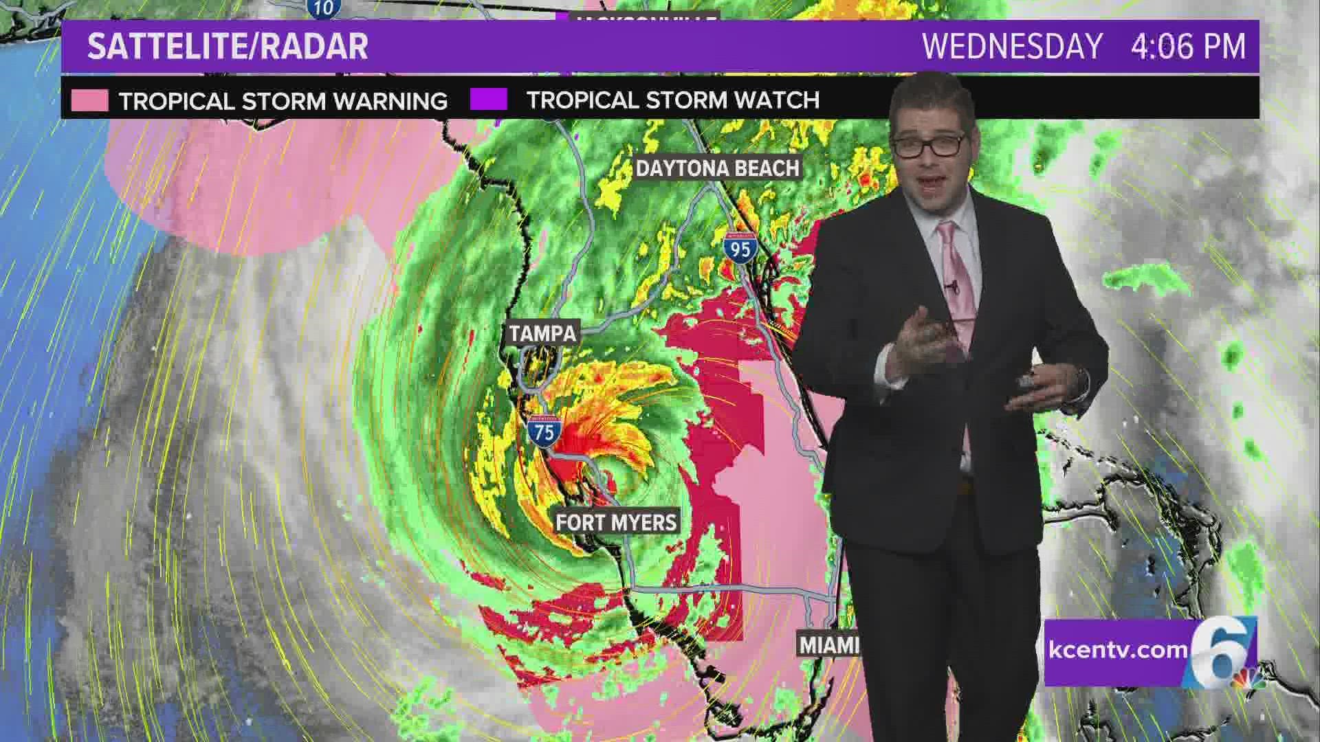 Hurricane Ian Landfall | Kcentv.com