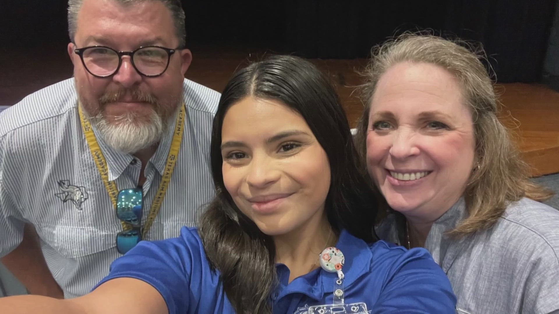 Mallorie Gonzales, a Bryan ISD staff member, has struggled with a newly developed rare skin disorder called Stevens Johnson Syndrome.
