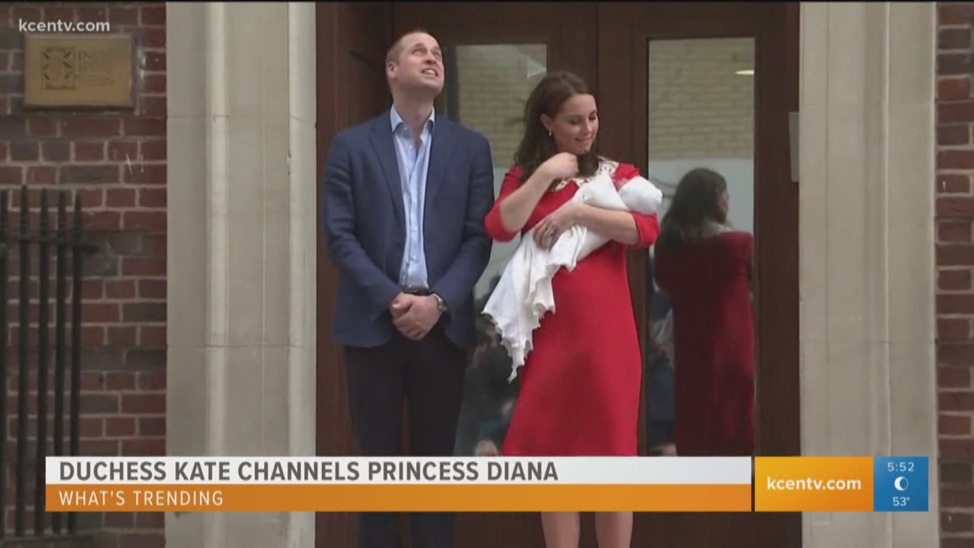 Kate channels Diana, Princess Charlotte steals the show, and The Rock becomes a dad again. 