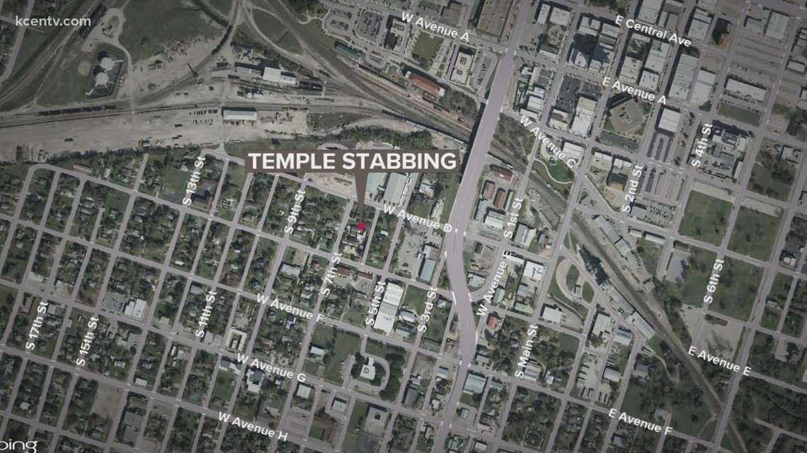 Temple man arrested, says he stabbed a woman and drove her to the hospital