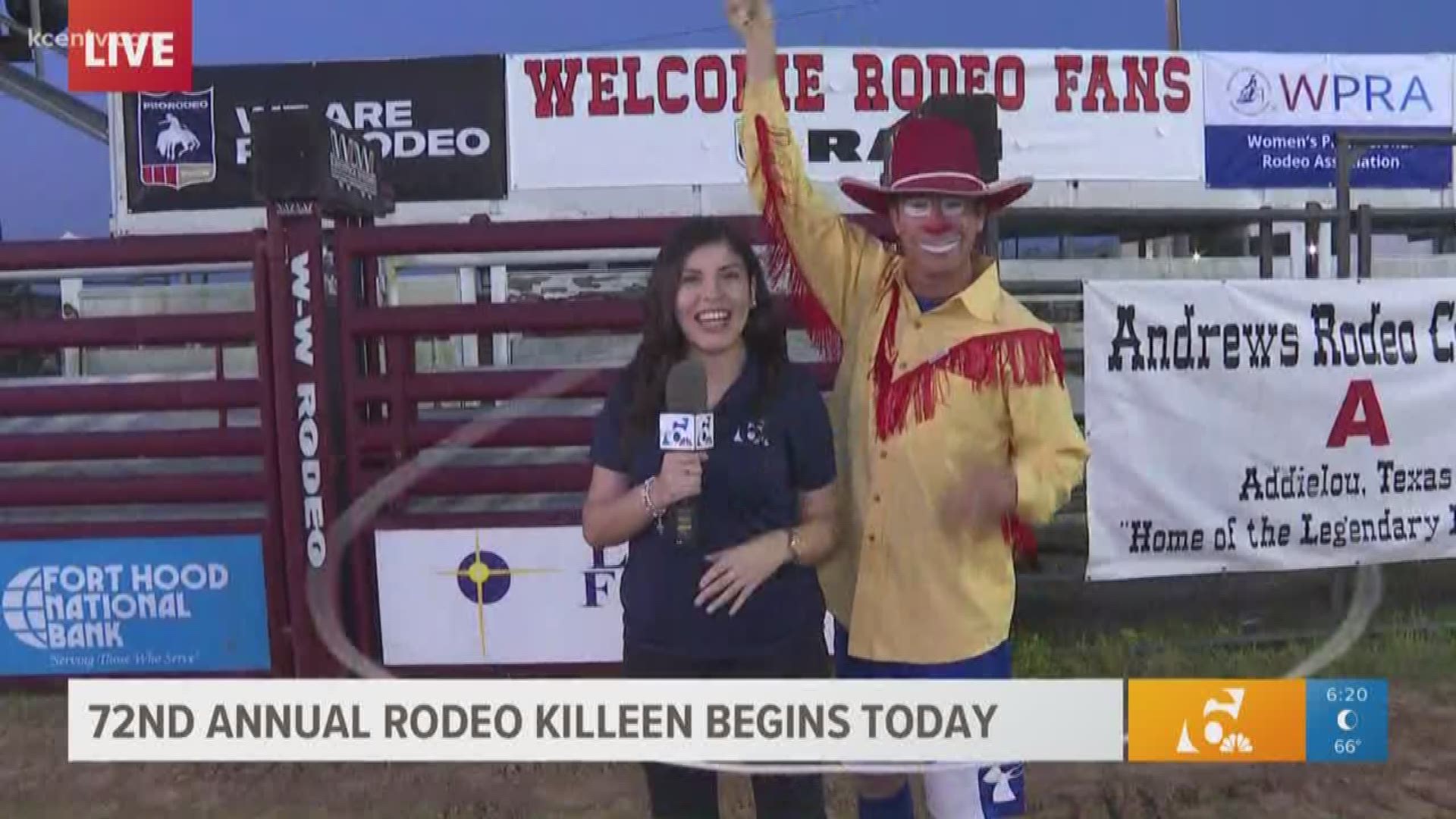 The 72nd annual Rodeo Killeen kicks off Thursday with military appreciation night. The rodeo is set to take place from May 16 to 18.