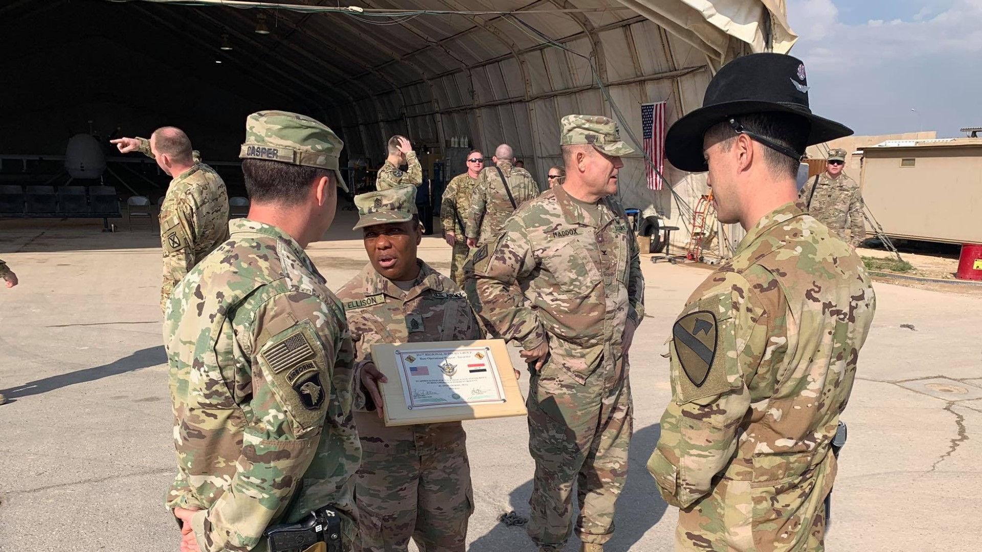 While in Iraq, Company F, 1st Battalion, 227th Aviation Regiment performed a variety of tasks, including security and target acquisition. They also helped the mission by flying nearly 14,000 combat flight hours in support of coalition forces.

They are expected to arrive home at 4 p.m. on Friday.