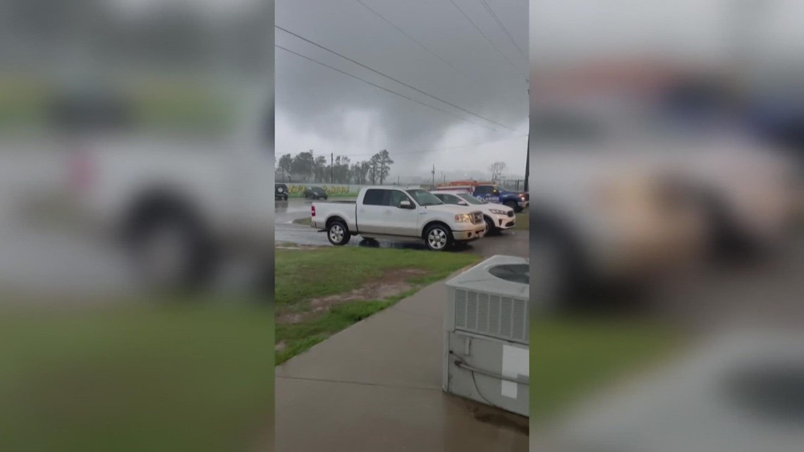 Tornado touches down in Winona, Texas