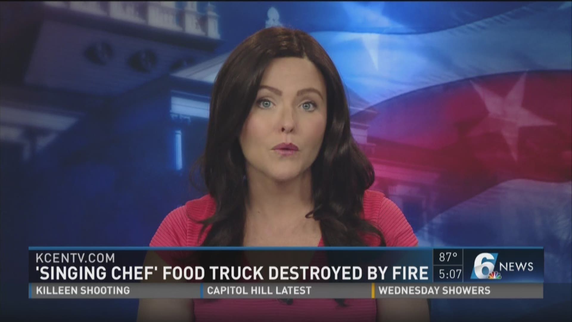 The most well-known food truck in Temple was destroyed by a fire. 