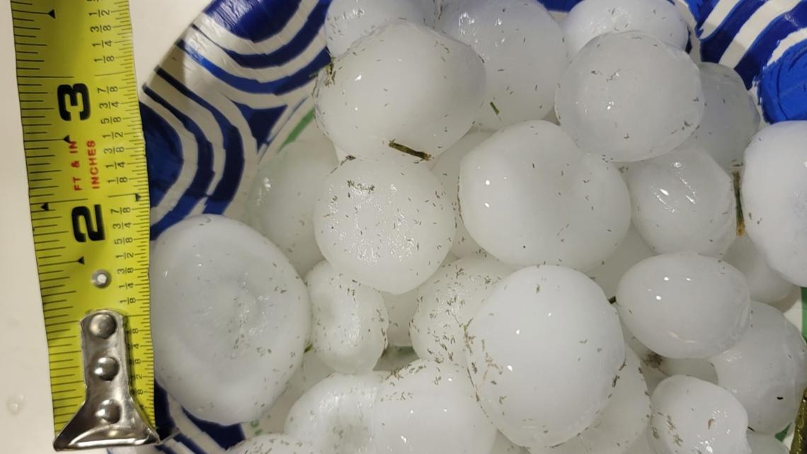 Central Texas pummeled with Mother's Day hail | News | kcentv.com