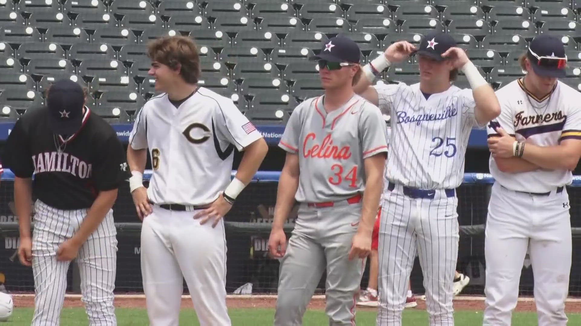 On June 17, Crawford, Bosqueville and china spring were all represented at the 2A-4A all-star game at Dell Diamond.